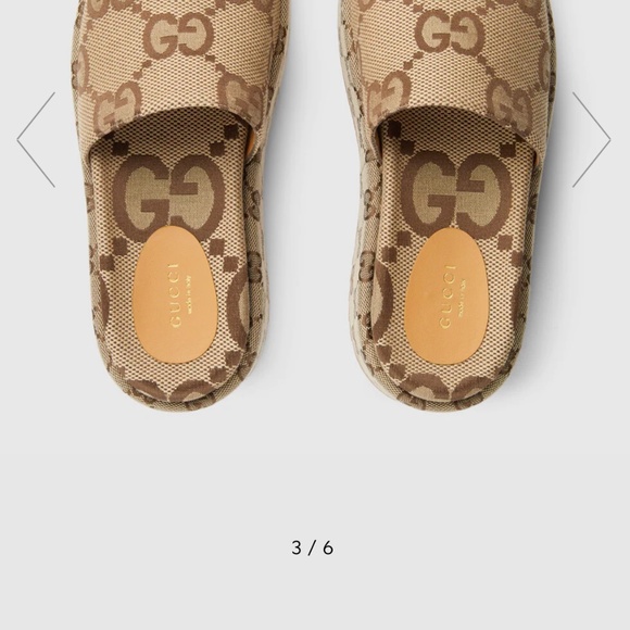 Gucci platform slide sandal - Picture 2 of 7